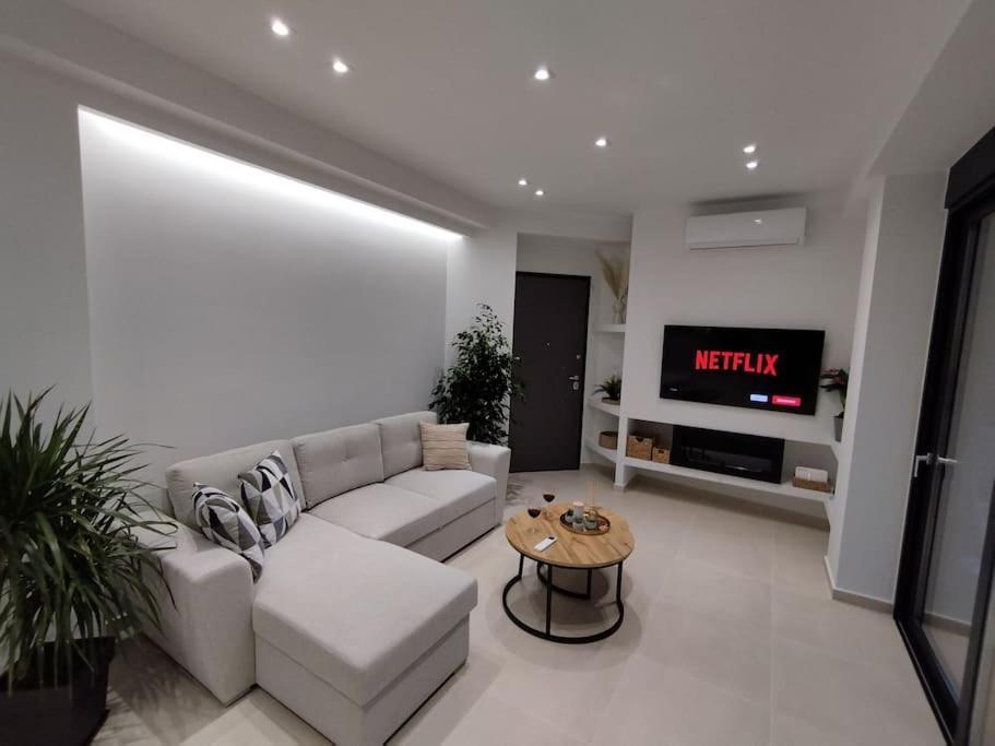 Floral Home 1 - Ground Floor Apt With Courtyard And Private Parking! アテネ エクステリア 写真